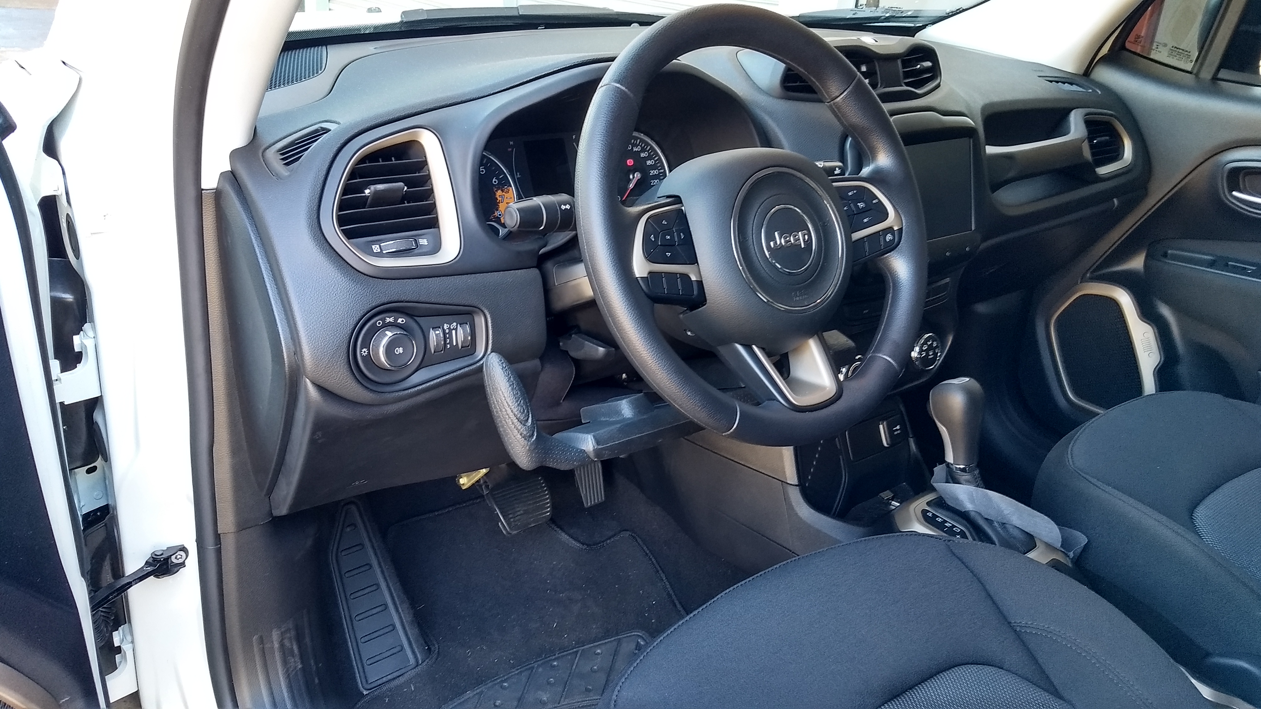 JEEP RENEGADE - ACELERADOR E FREIO MANUAL