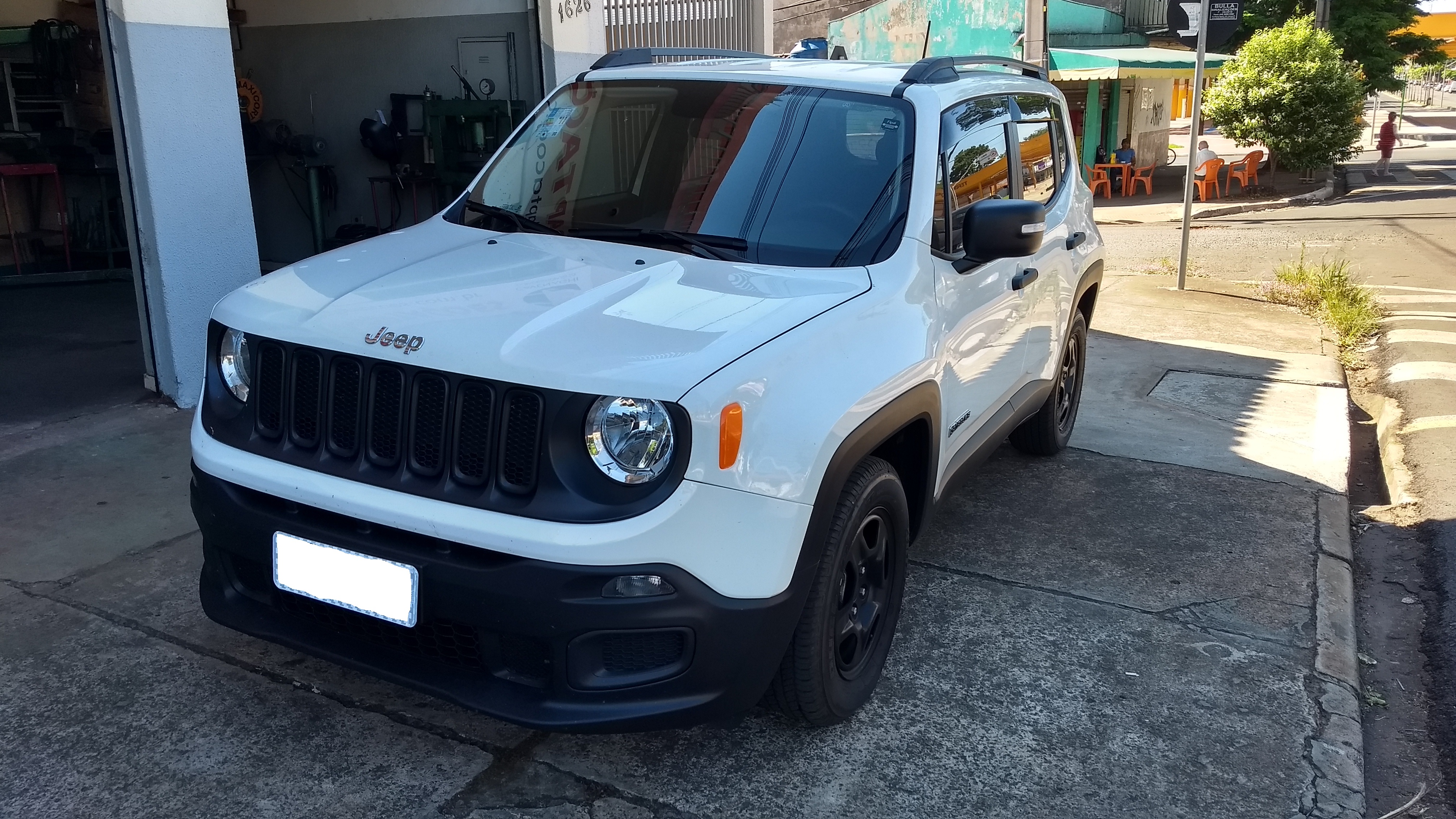 JEEP RENEGADE - ACELERADOR E FREIO MANUAL