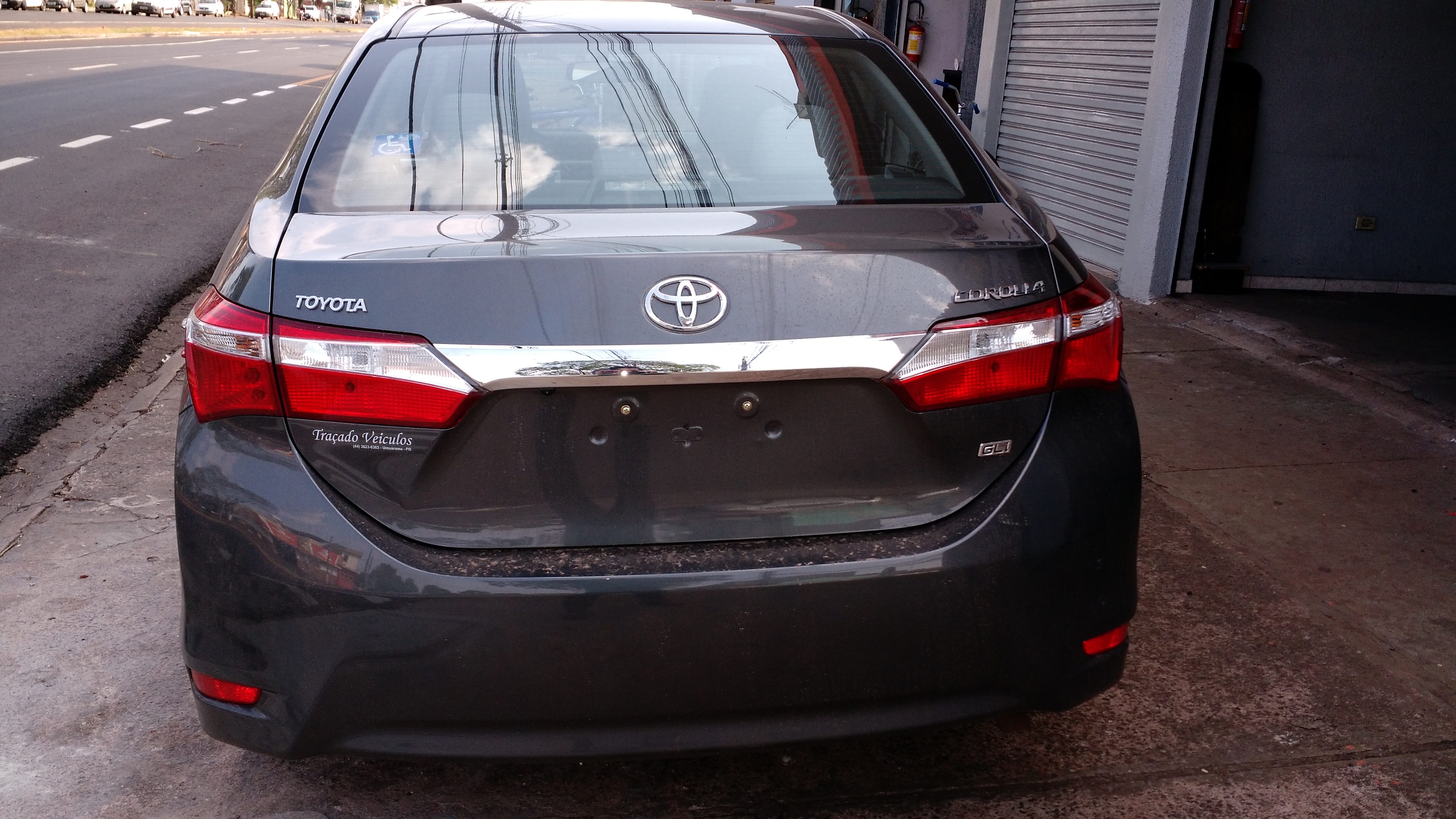 TOYOTA COROLLA - ACELERADOR E FREIO MANUAL