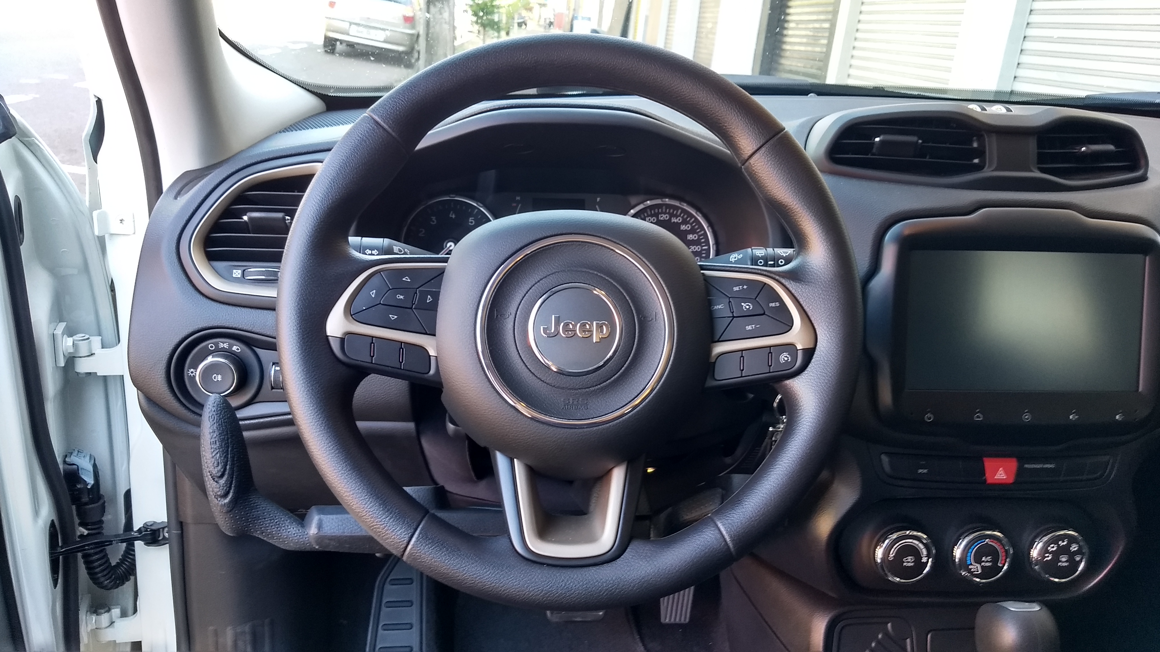 JEEP RENEGADE - ACELERADOR E FREIO MANUAL